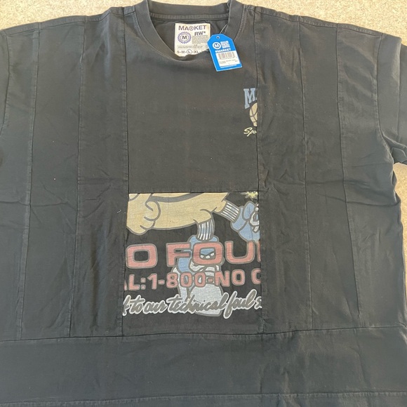 Market Reworked 6 Panel T-shirt size LG - Picture 5 of 10